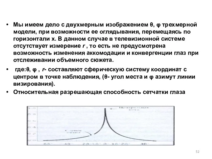 Мы имеем дело с двухмерным изображением θ, φ трехмерной модели, при