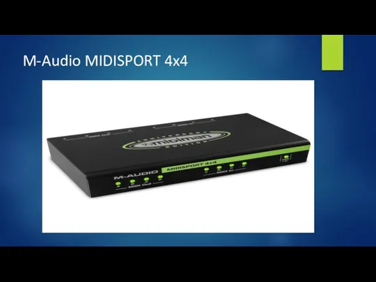 M-Audio MIDISPORT 4x4