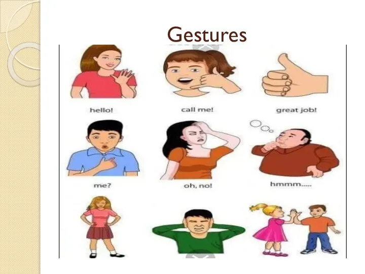 Gestures