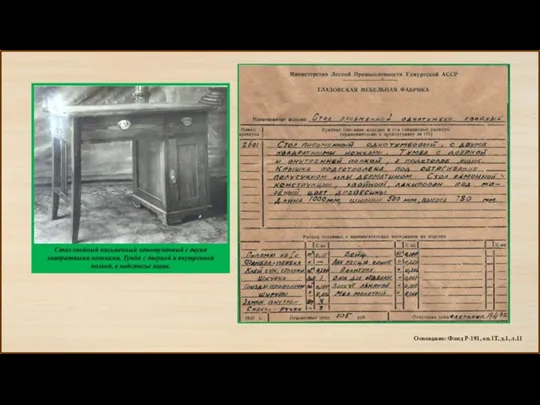 Основание: Фонд Р-191, оп.1Т, д.1, л.11
