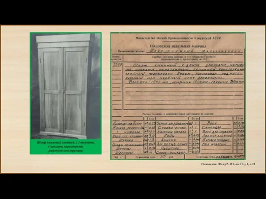 Основание: Фонд Р-191, оп.1Т, д.1, л.21