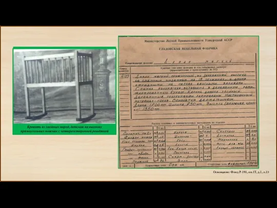 Основание: Фонд Р-191, оп.1Т, д.1, л.23