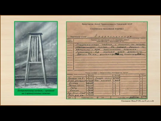 Основание: Фонд Р-191, оп.1Т, д.1, л.26