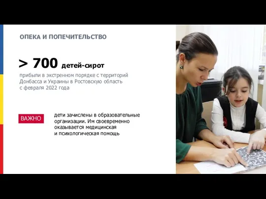 ОПЕКА И ПОПЕЧИТЕЛЬСТВО > 700 детей-сирот прибыли в экстренном порядке с