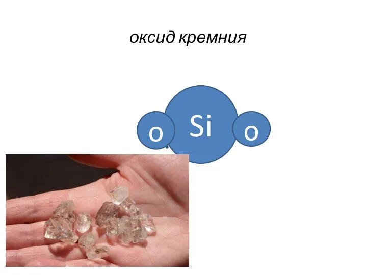 оксид кремния Si o o