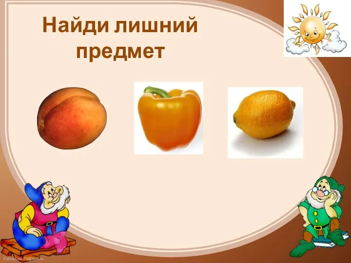 Найди лишний предмет