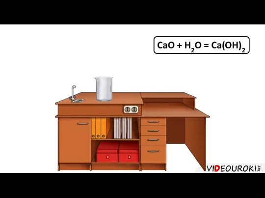 CaO + H2O = Ca(OH)2