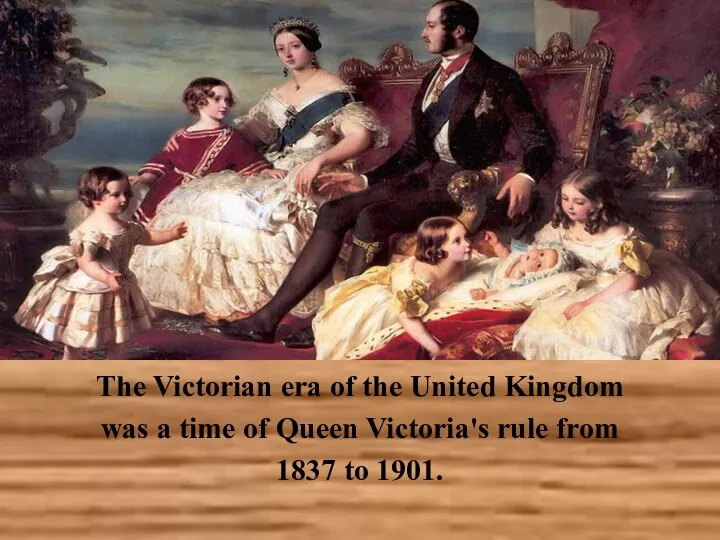 The Victorian era of the United Kingdom was a time of