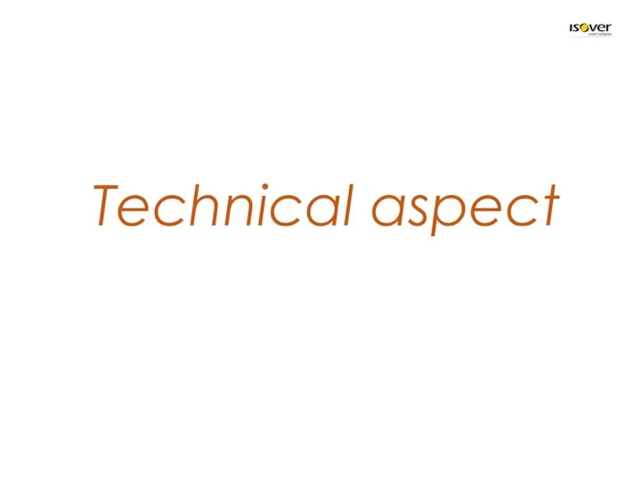 Technical aspect