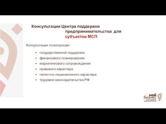 государственной поддержки финансового планирования маркетингового сопровождения правового характера патентно-лицензионного характера трудовое