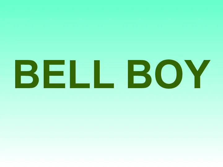 BELL BOY