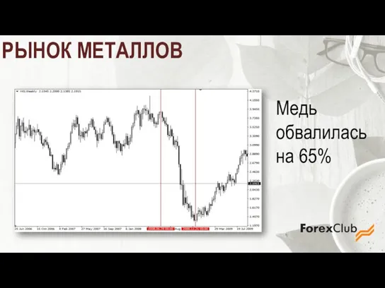 РЫНОК МЕТАЛЛОВ Медь обвалилась на 65%