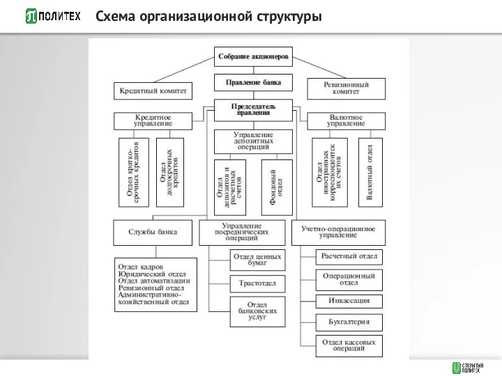 Схема организационной структуры