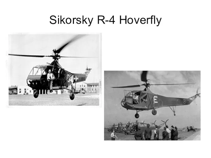 Sikorsky R-4 Hoverfly