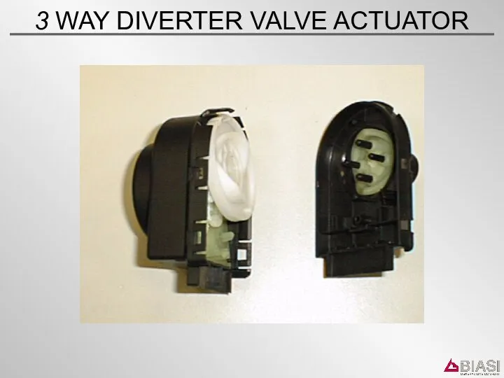 3 WAY DIVERTER VALVE ACTUATOR