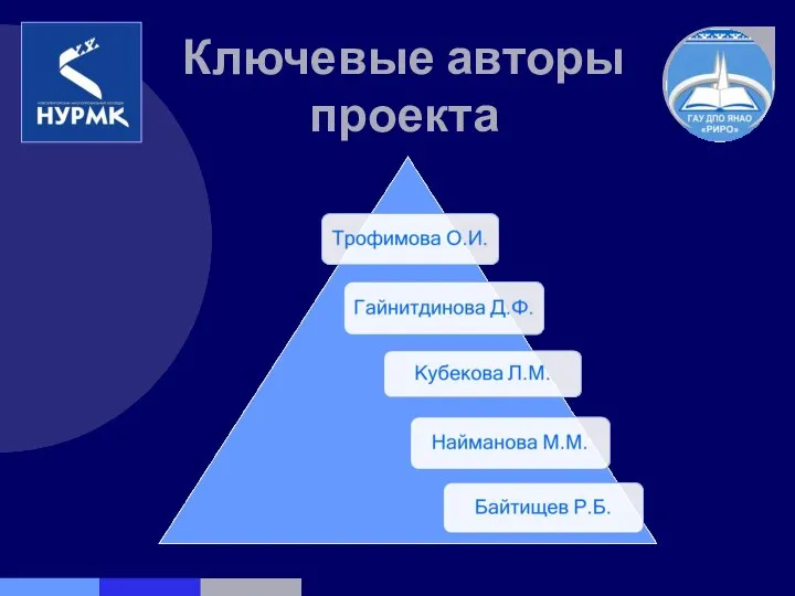 Ключевые авторы проекта