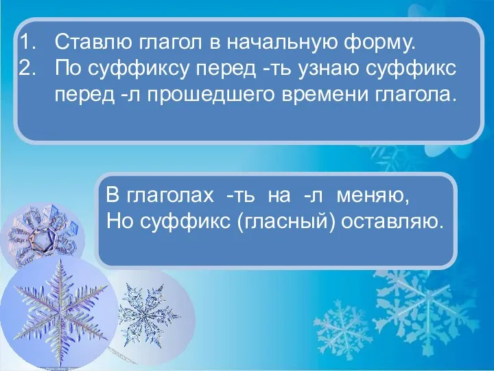 Ставлю глагол в начальную форму. По суффиксу перед -ть узнаю суффикс