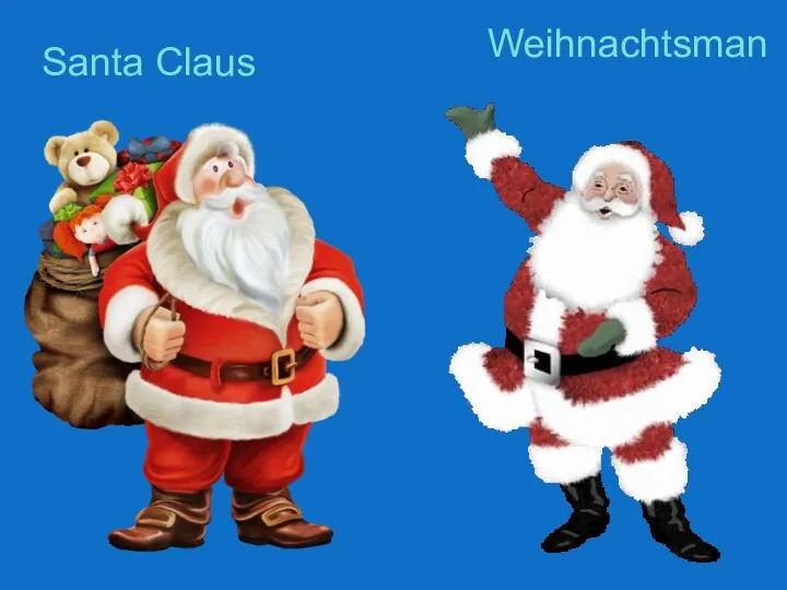 Weihnachtsman Santa Claus