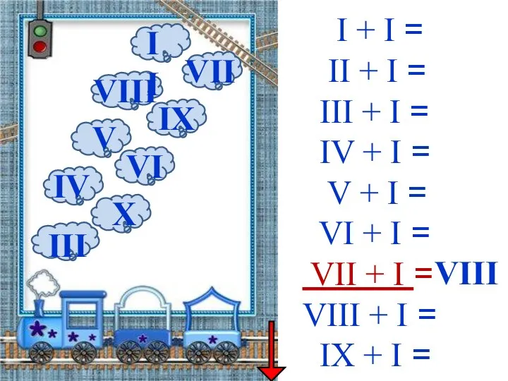 II IX VII VI VIII V X IV III VIII I