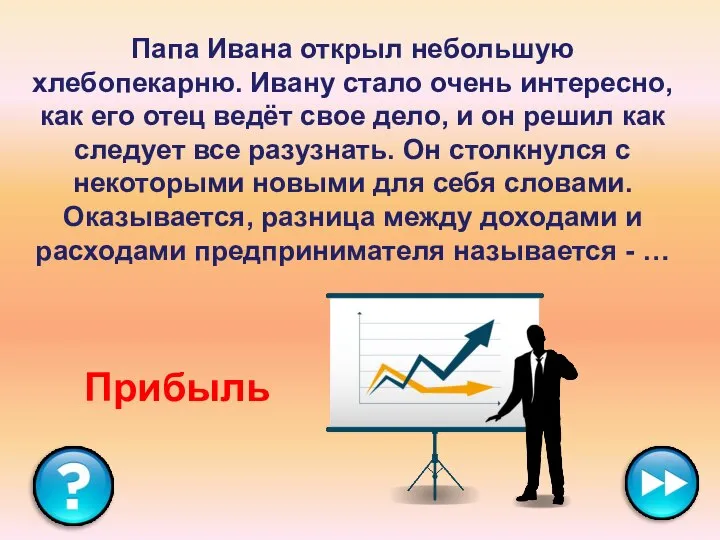 Папа Ивана открыл небольшую хлебопекарню. Ивану стало очень интересно, как его