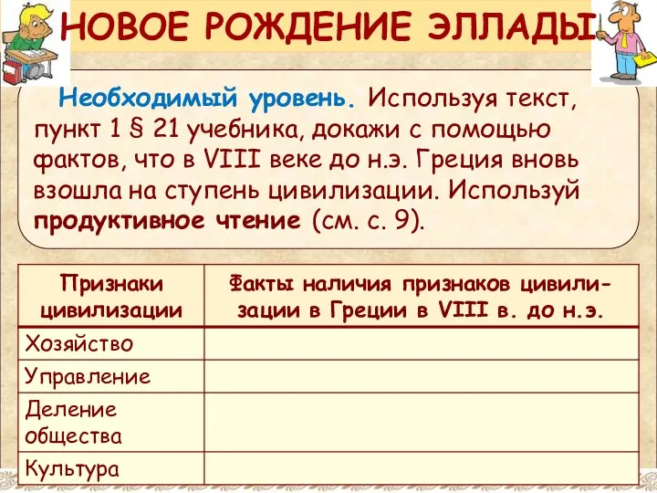 Необходимый уровень. Используя текст, пункт 1 § 21 учебника, докажи с