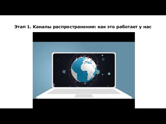 Этап 1. Каналы распространения: как это работает у нас