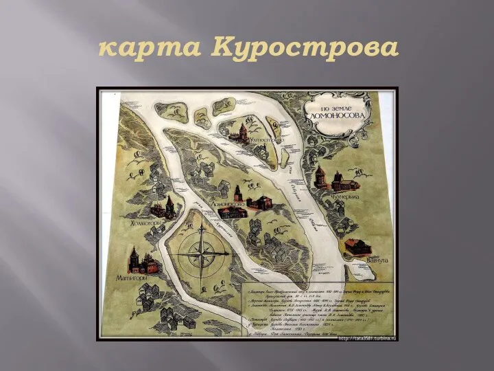 карта Курострова