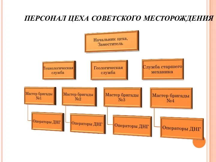 ПЕРСОНАЛ ЦЕХА СОВЕТСКОГО МЕСТОРОЖДЕНИЯ