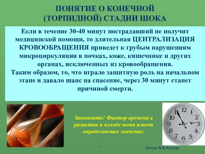 ШОК - ЭТО АКТИВНАЯ ЗАЩИТА ОРГАНИЗМА ОТ АГРЕССИИ СРЕДЫ ПОНЯТИЕ О