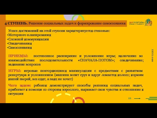 111 ИЮНЬ 2022 Успех достижений на этой ступени характеризуется степенью: Моторного