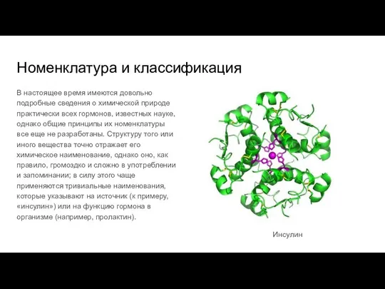 Номенклатура и классификация В настоящее время имеются довольно подробные сведения о