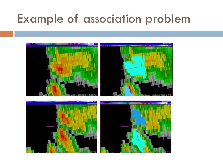 Example of association problem