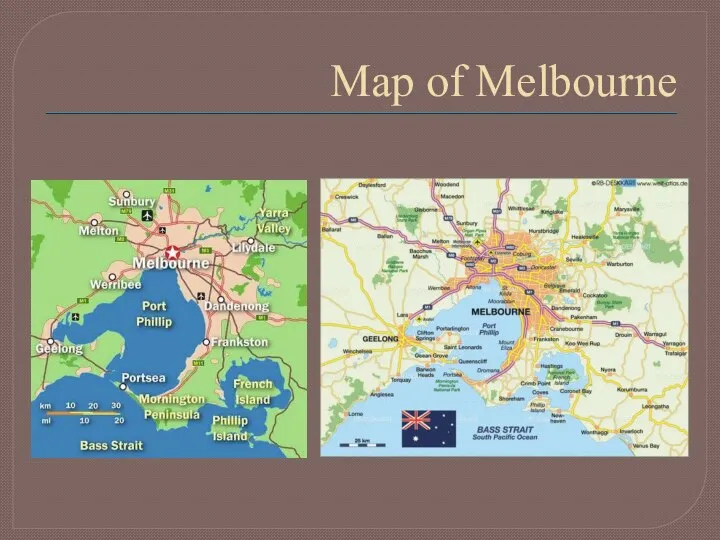 Map of Melbourne