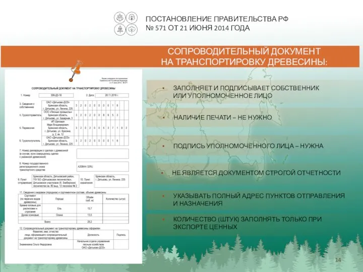 ПОСТАНОВЛЕНИЕ ПРАВИТЕЛЬСТВА РФ № 571 ОТ 21 ИЮНЯ 2014 ГОДА СОПРОВОДИТЕЛЬНЫЙ