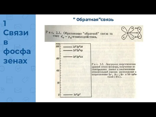 1 Связи в фосфазенах ” 0братная”связь