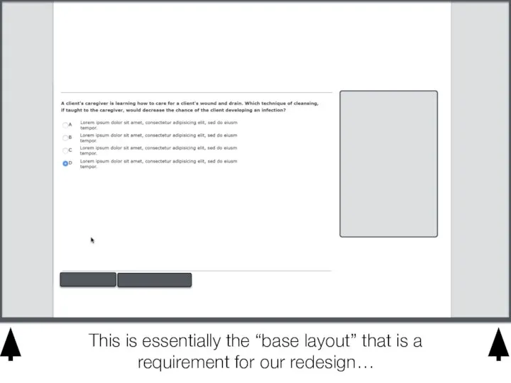 This is essentially the “base layout” that is a requirement for our redesign…