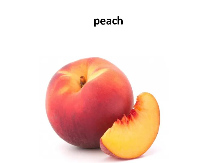 peach