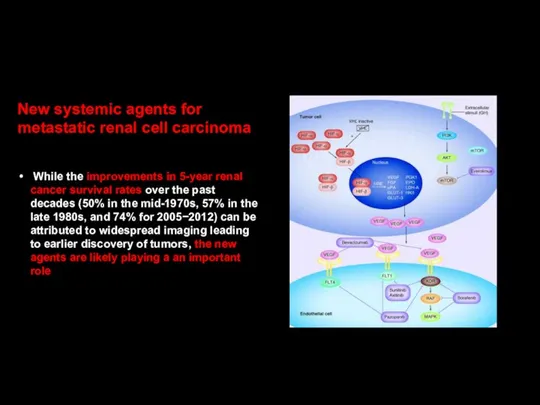 New systemic agents for metastatic renal cell carcinoma While the improvements