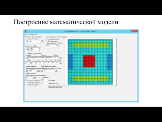 Построение математической модели