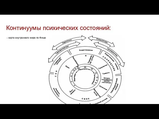 Континуумы психических состояний: - карта внутреннего мира по Фишеру