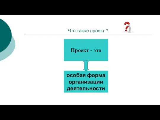 Что такое проект ?