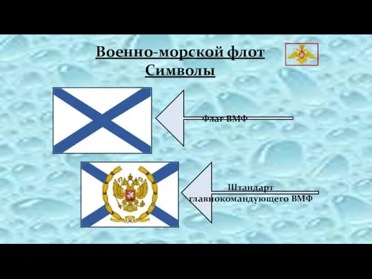 Военно-морской флот Символы Флаг ВМФ Штандарт главнокомандующего ВМФ