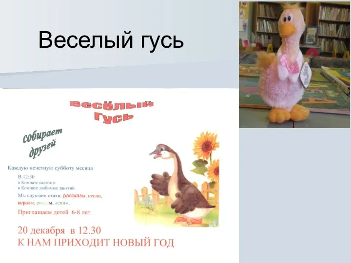 Веселый гусь