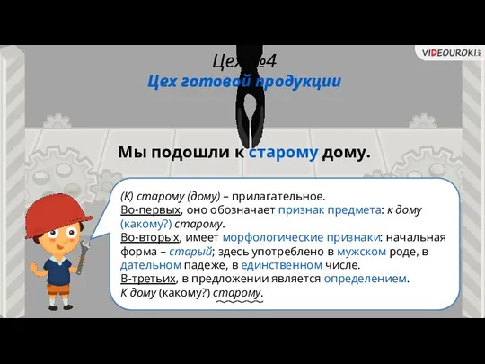 Мы подошли к старому дому. Цех №4 Цех готовой продукции (К)