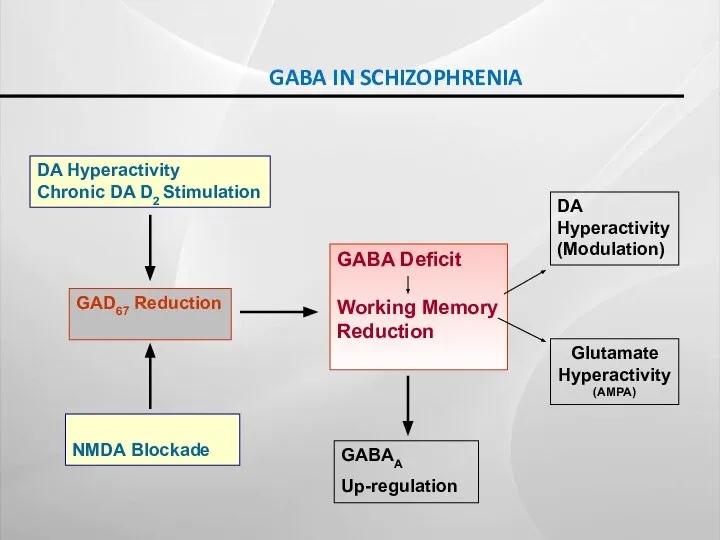 GABA IN SCHIZOPHRENIA