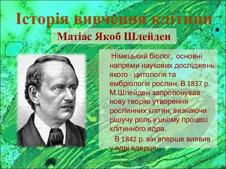 Німецький біолог, основні напрями наукових досліджень якого - цитологія та ембріологія