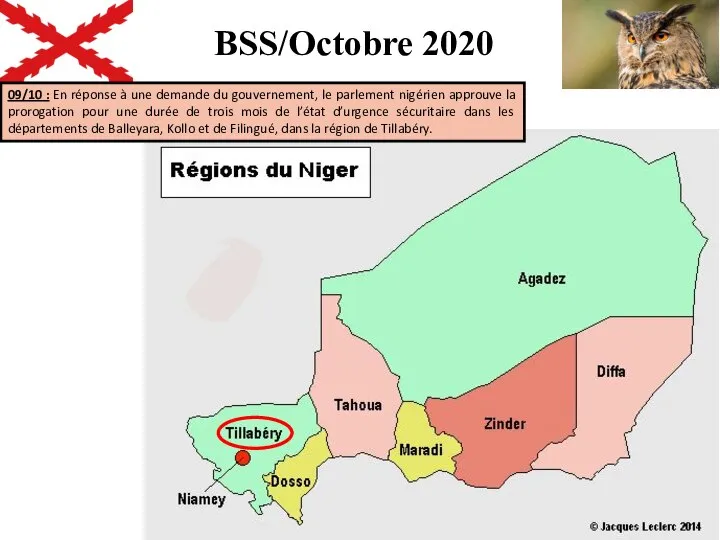 BSS/Octobre 2020 09/10 : En réponse à une demande du gouvernement,