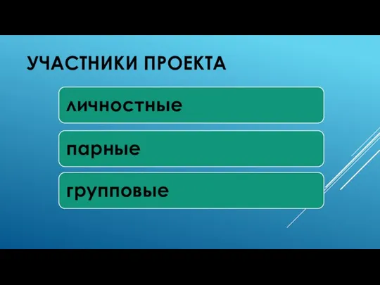 УЧАСТНИКИ ПРОЕКТА