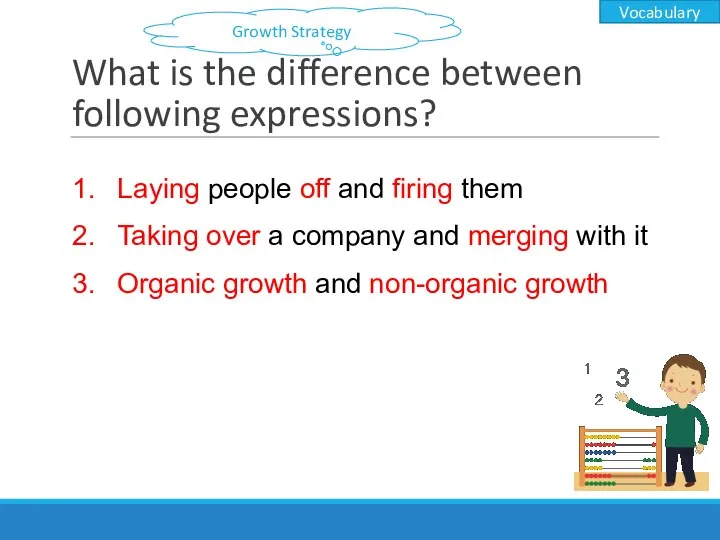 What is the difference between following expressions? Vocabulary Growth Strategy Laying