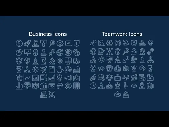 Business Icons Teamwork Icons